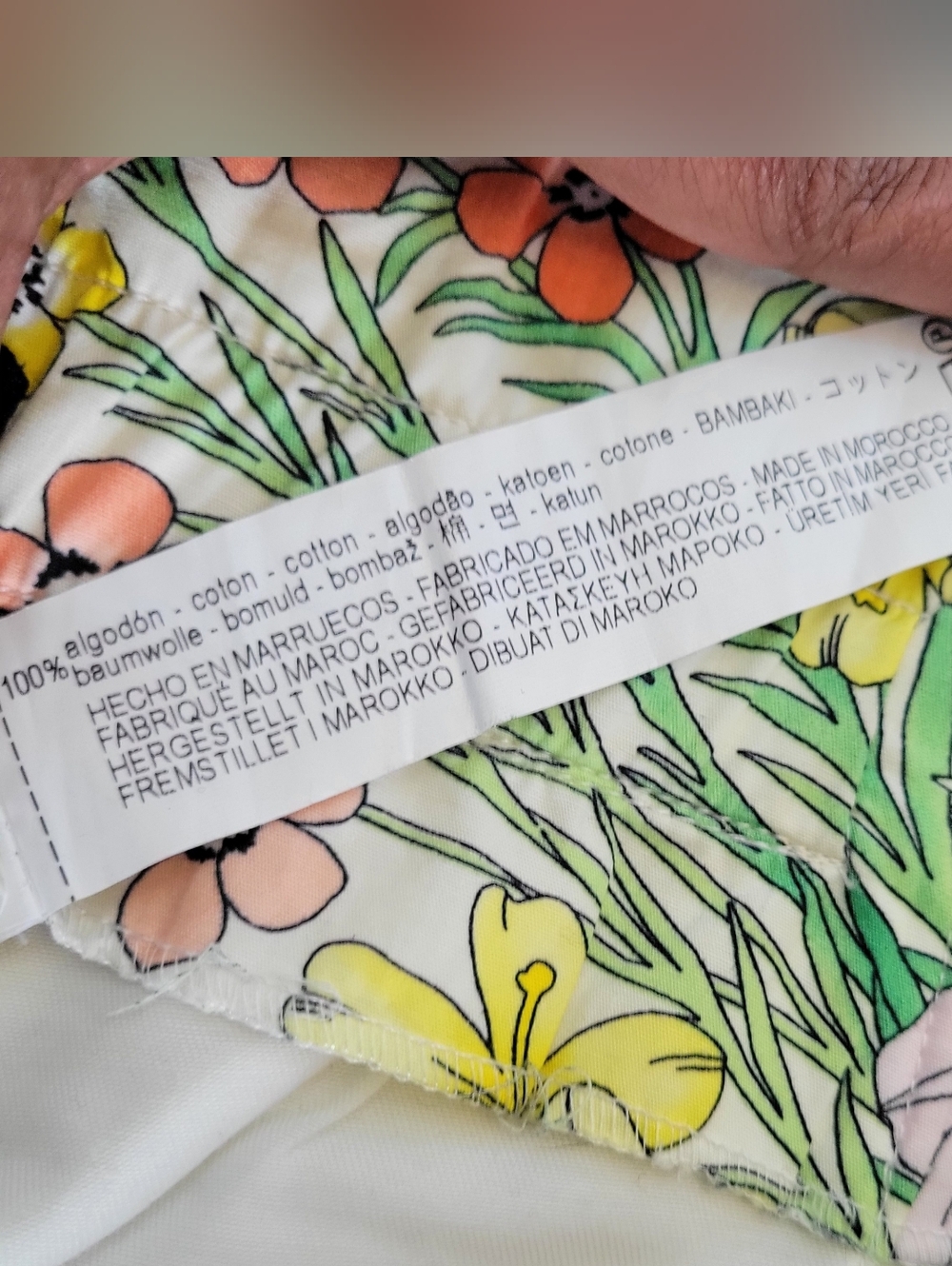 🎈ZARA Woman Wide-leg Floral High Waist Pants XL Spring Boho-chic - Picture 10 of 13